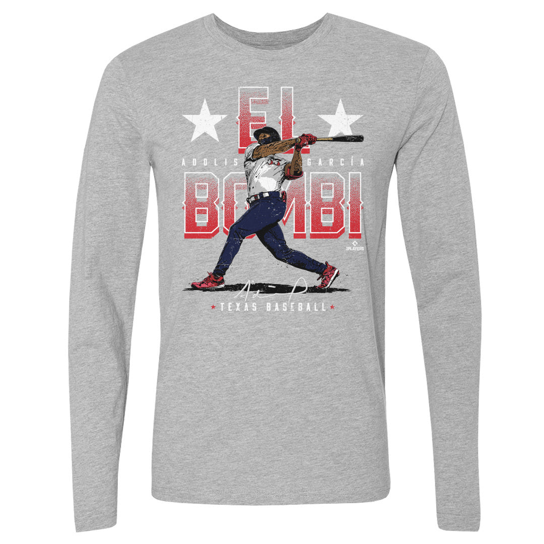 Adolis Garcia Men's Long Sleeve T-Shirt | 500 LEVEL