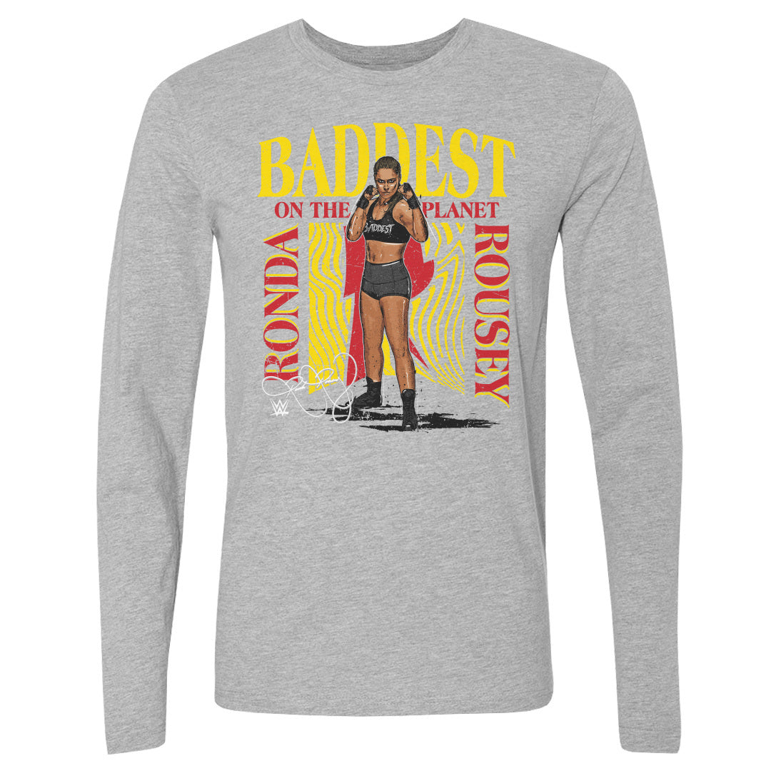 Ronda Rousey Men's Long Sleeve T-Shirt | 500 LEVEL