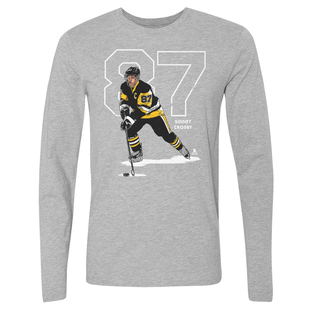 Sidney Crosby Men's Long Sleeve T-Shirt | 500 LEVEL