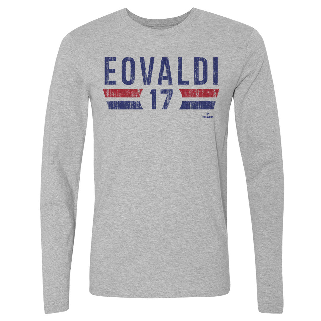 Nathan Eovaldi Men's Long Sleeve T-Shirt | 500 LEVEL