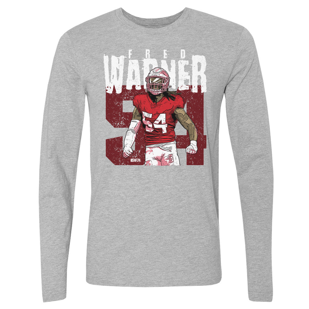 Fred Warner Men's Long Sleeve T-Shirt | 500 LEVEL