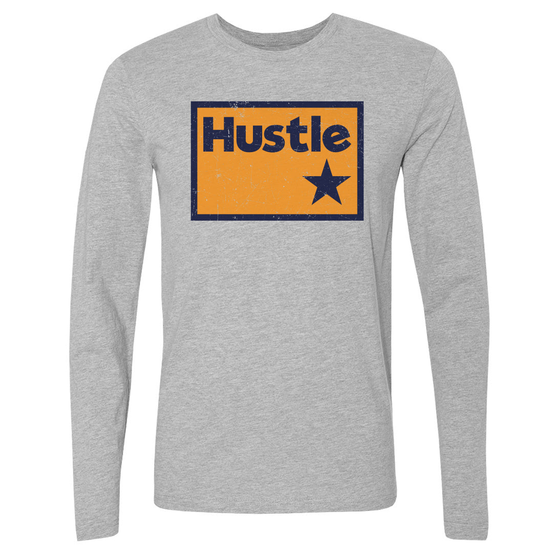 Houston Men's Long Sleeve T-Shirt | 500 LEVEL