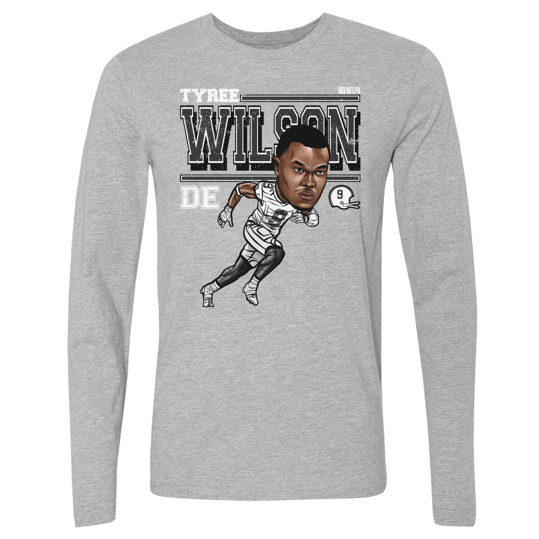 Tyree Wilson Men's Long Sleeve T-Shirt | 500 LEVEL