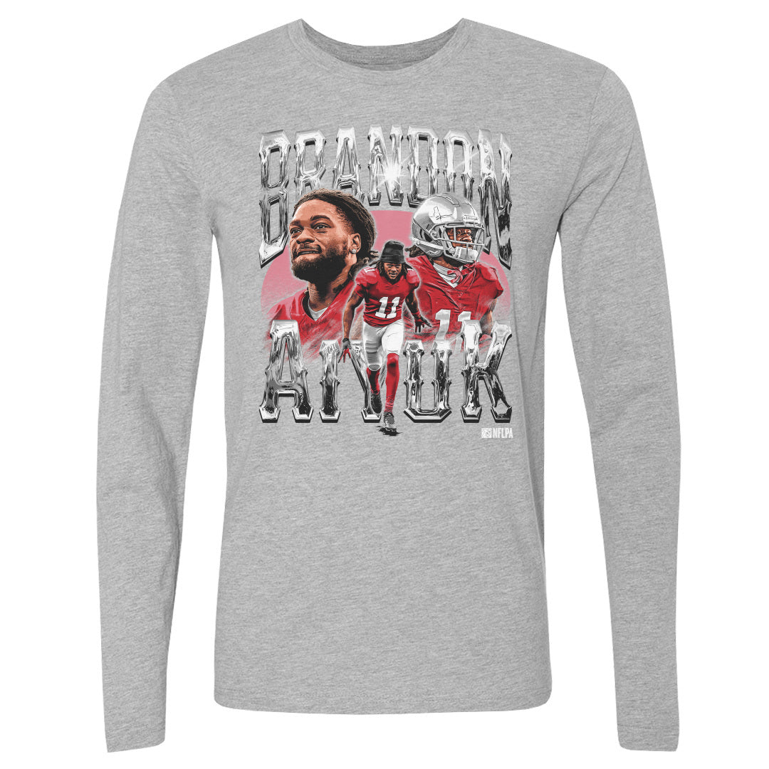 Brandon Aiyuk Men's Long Sleeve T-Shirt | 500 LEVEL