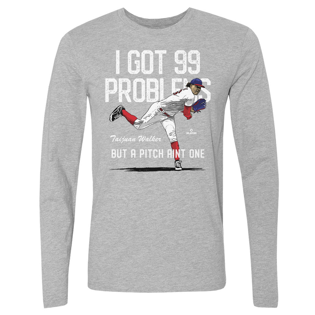 Taijuan Walker Men's Long Sleeve T-Shirt | 500 LEVEL