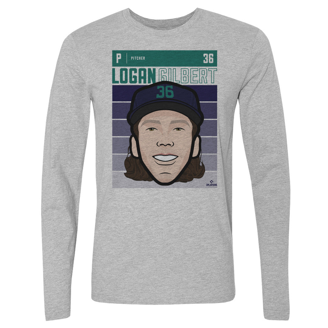 Logan Gilbert Men's Long Sleeve T-Shirt | 500 LEVEL