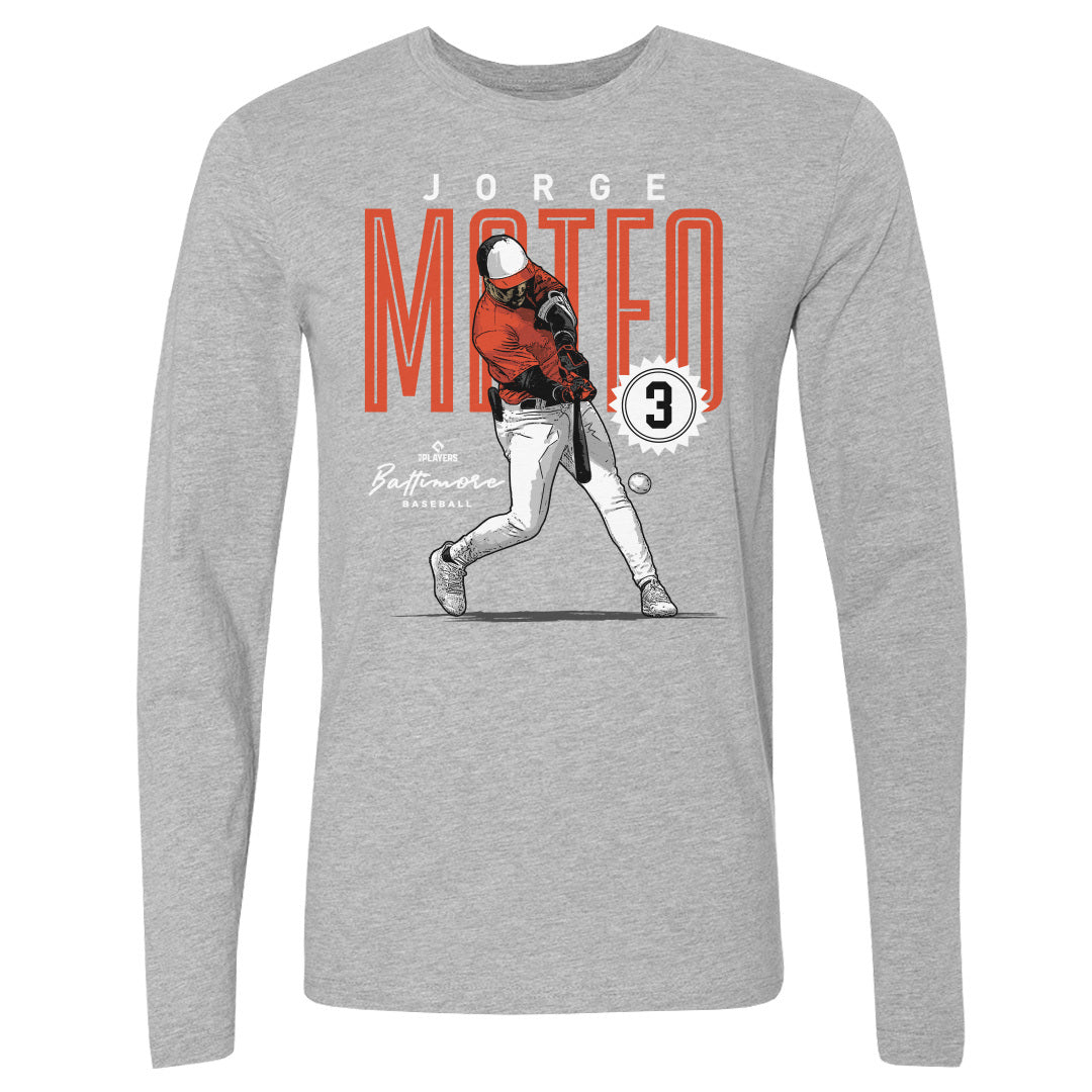 Jorge Mateo Men's Long Sleeve T-Shirt | 500 LEVEL