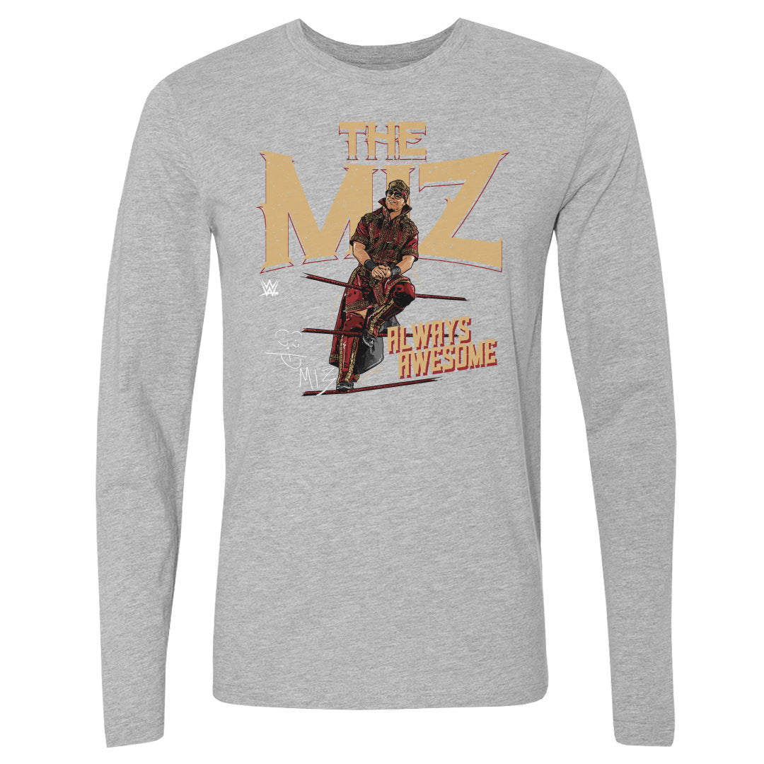The Miz Men's Long Sleeve T-Shirt | 500 LEVEL