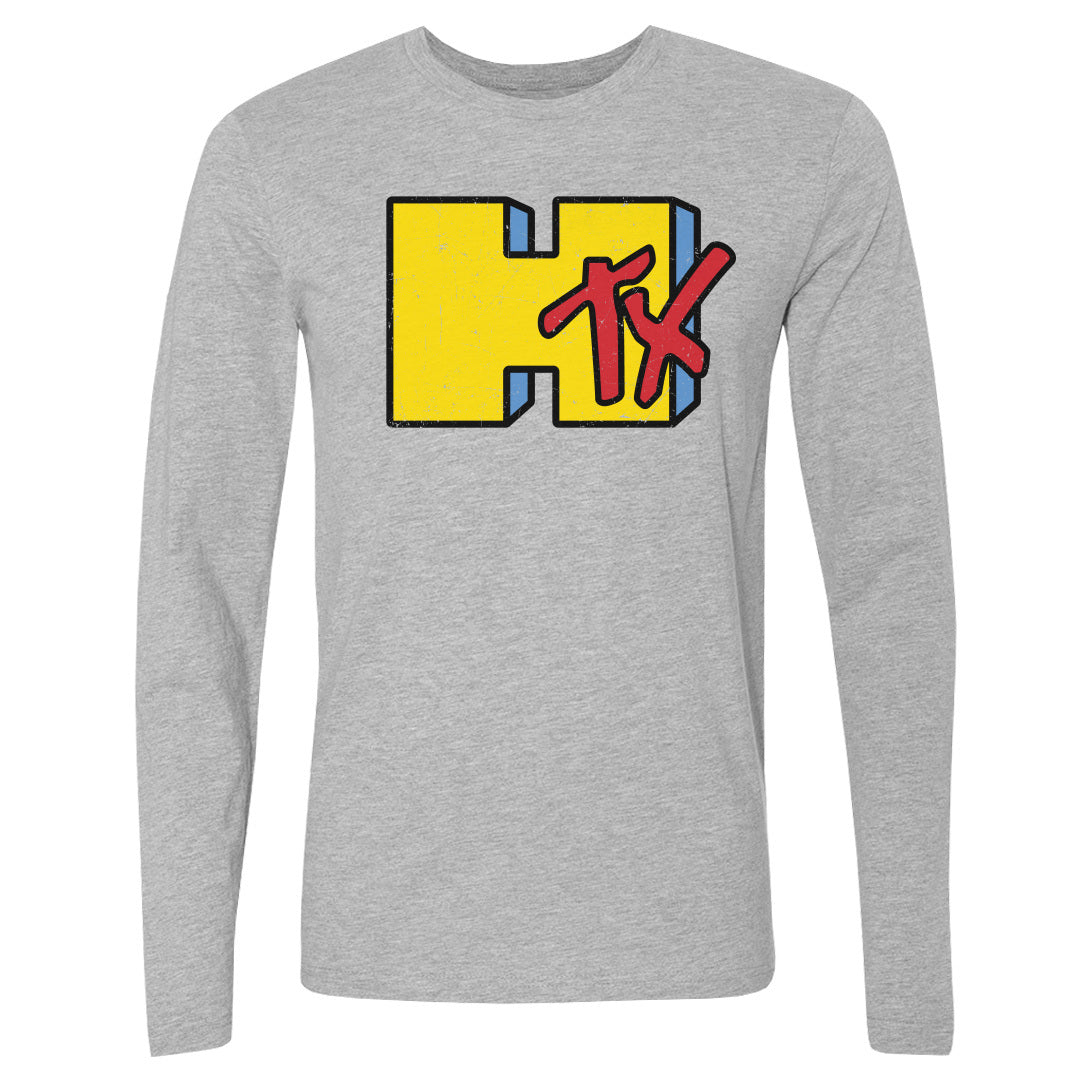 Houston Men's Long Sleeve T-Shirt | 500 LEVEL