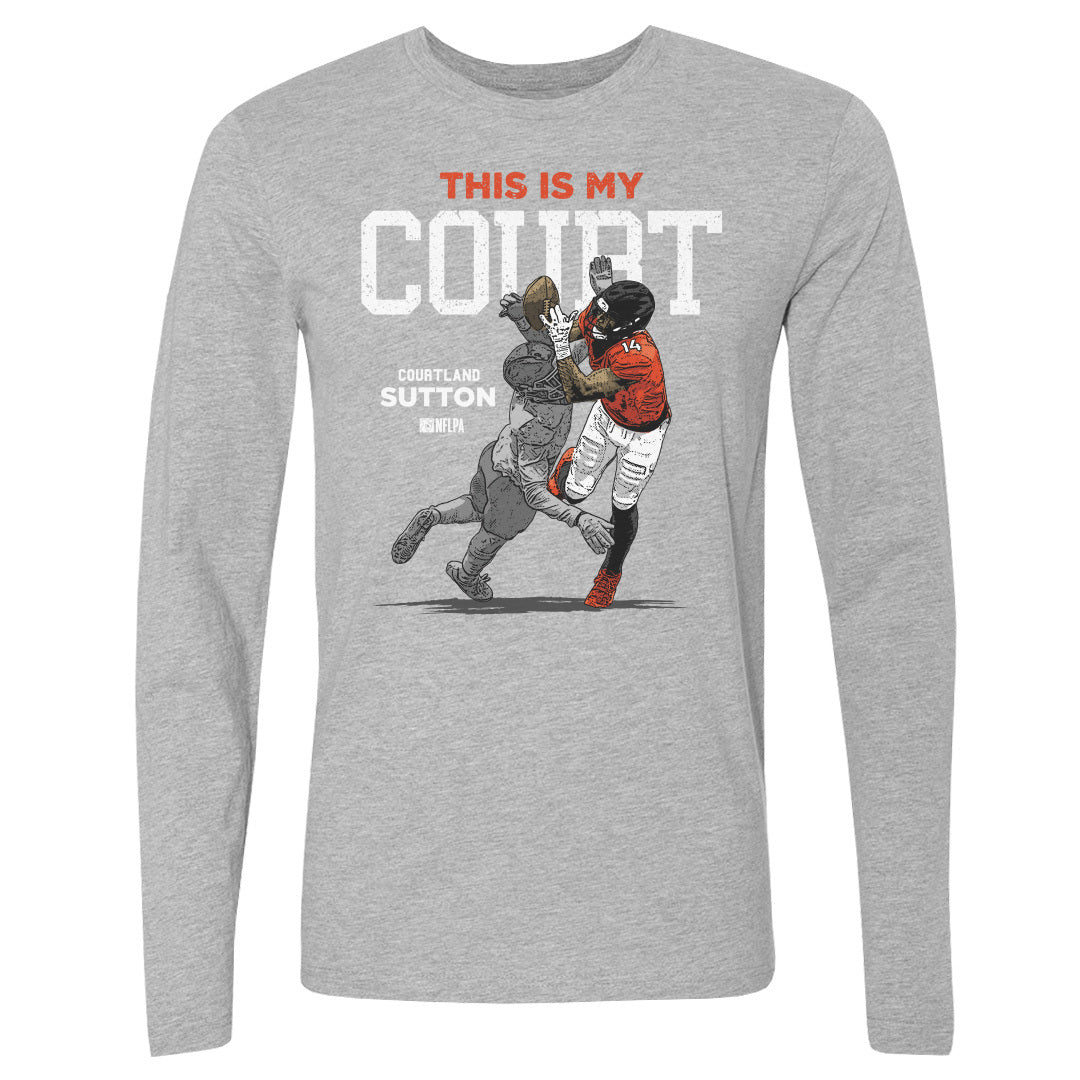Courtland Sutton Men's Long Sleeve T-Shirt | 500 LEVEL