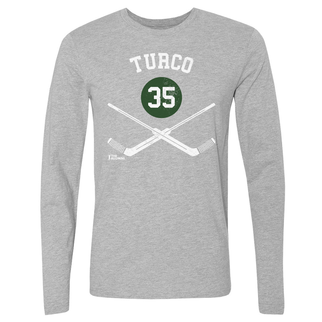 Marty Turco Men's Long Sleeve T-Shirt | 500 LEVEL