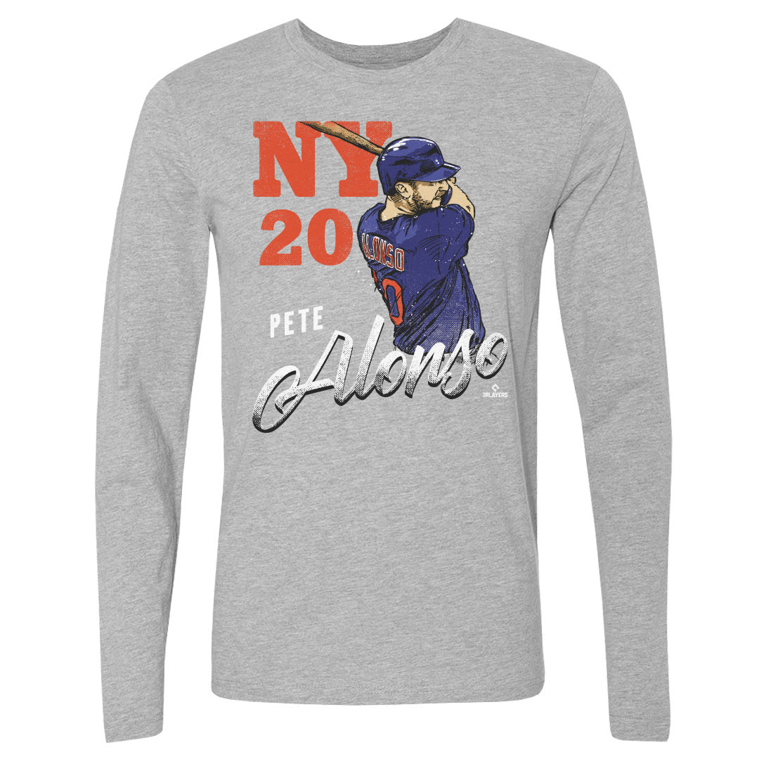 Pete Alonso Men's Long Sleeve T-Shirt | 500 LEVEL
