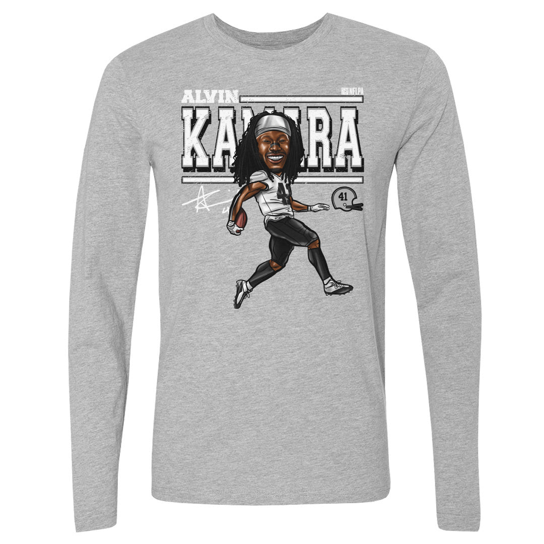Alvin Kamara Men's Long Sleeve T-Shirt | 500 LEVEL