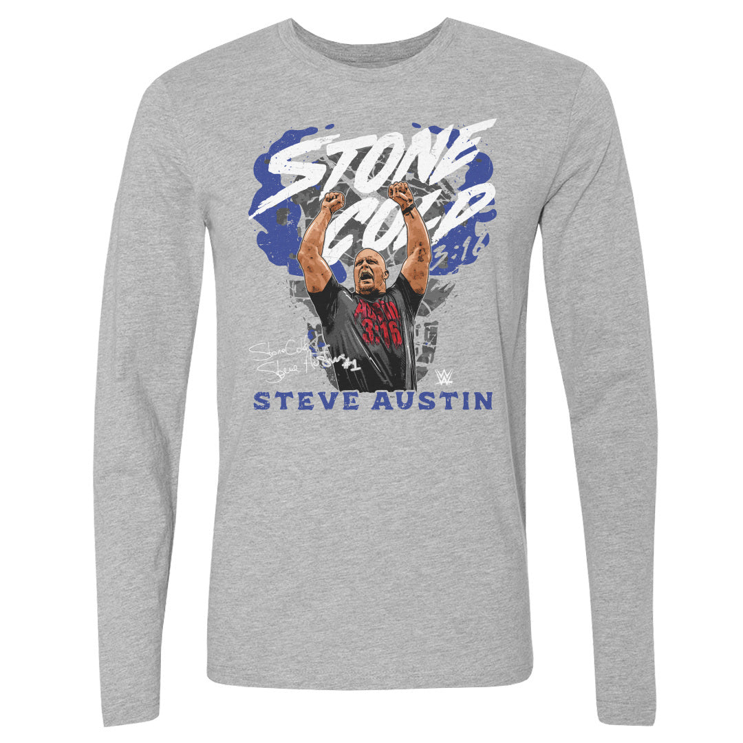 Stone Cold Steve Austin Men's Long Sleeve T-Shirt | 500 LEVEL
