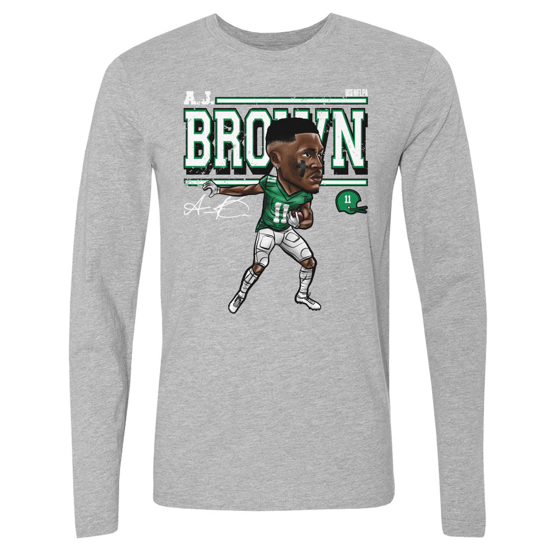 A.J. Brown Men's Long Sleeve T-Shirt | 500 LEVEL