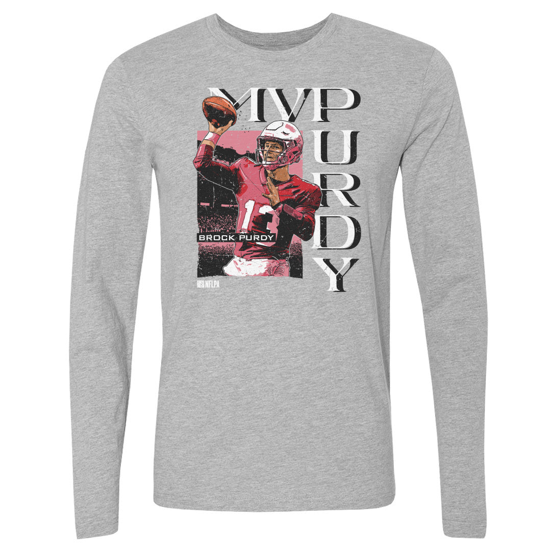 Brock Purdy Men's Long Sleeve T-Shirt | 500 LEVEL