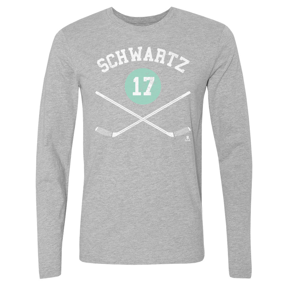 Jaden Schwartz Men's Long Sleeve T-Shirt | 500 LEVEL
