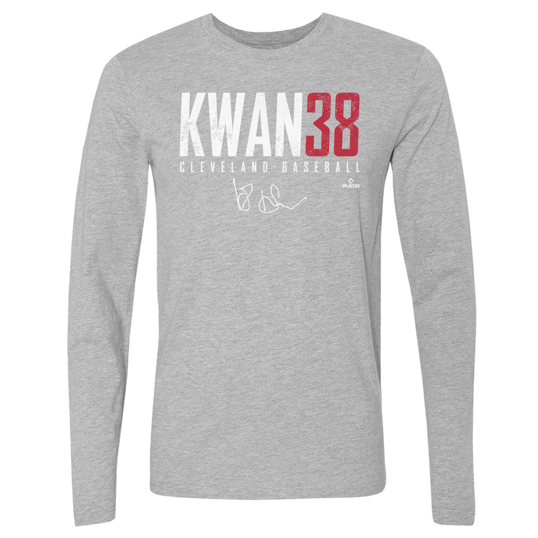 Steven Kwan Men's Long Sleeve T-Shirt | 500 LEVEL