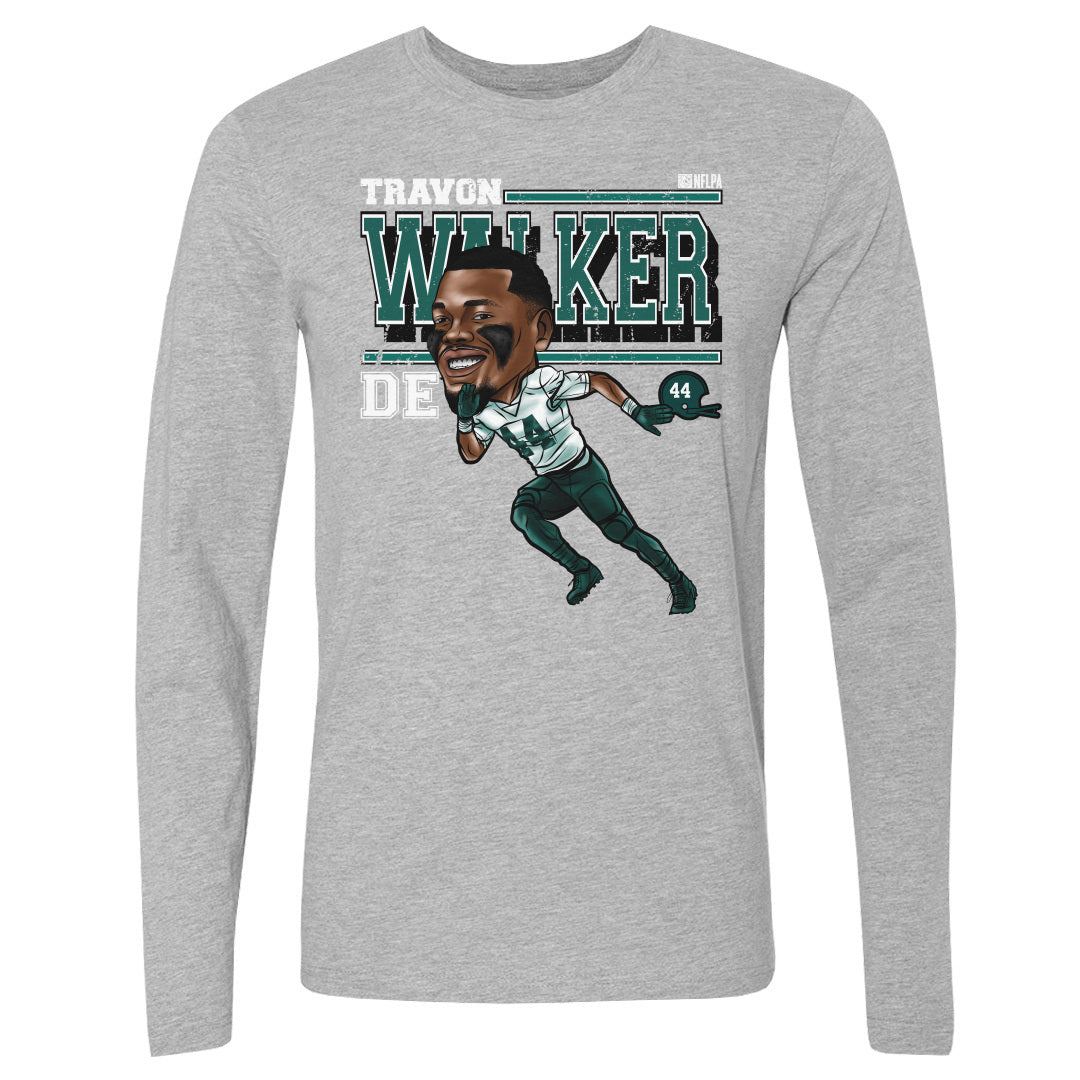 Travon Walker Men's Long Sleeve T-Shirt | 500 LEVEL