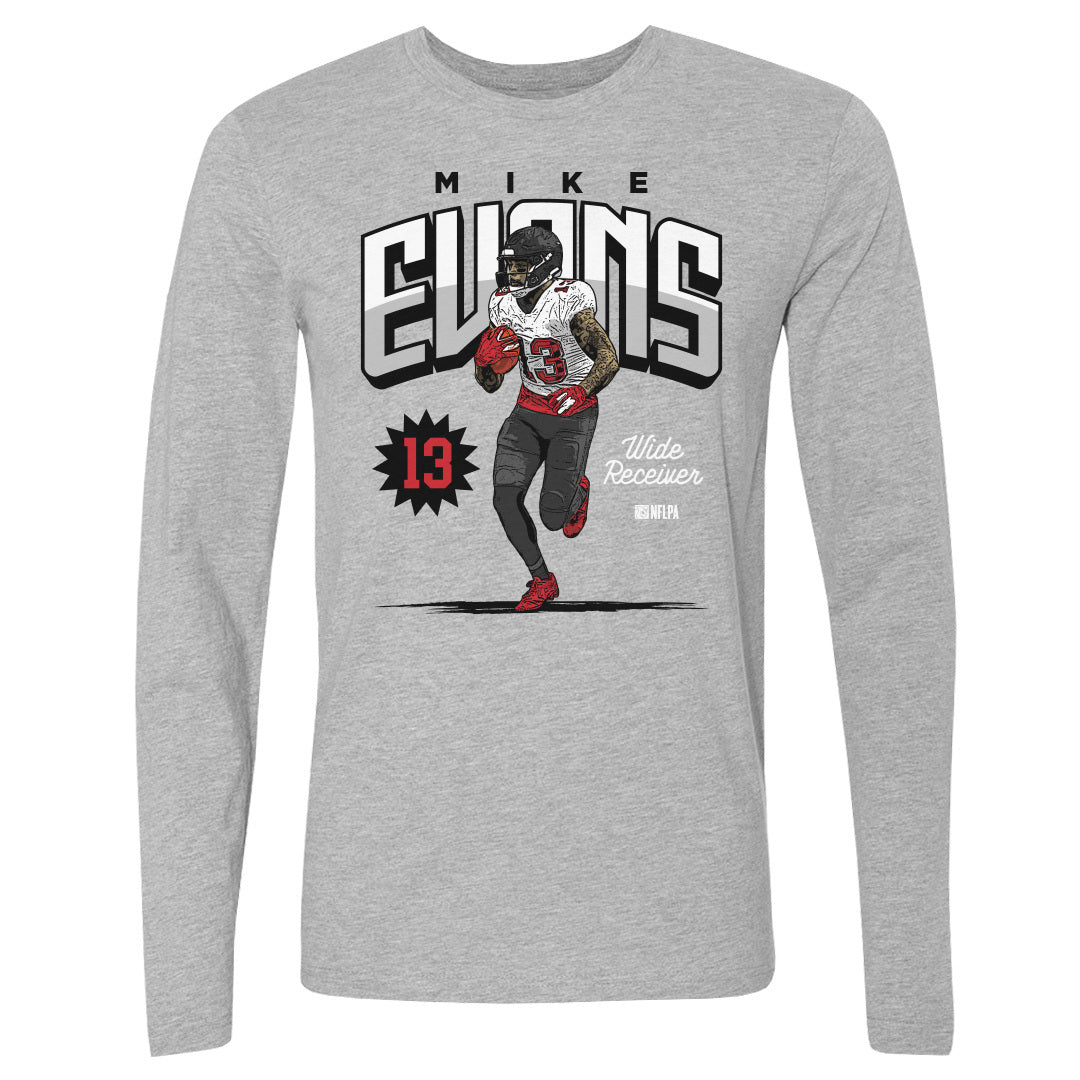 Mike Evans Men's Long Sleeve T-Shirt | 500 LEVEL