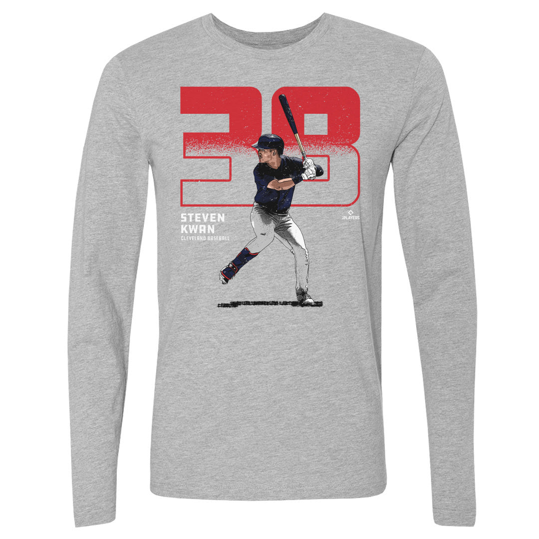 Steven Kwan Men's Long Sleeve T-Shirt | 500 LEVEL