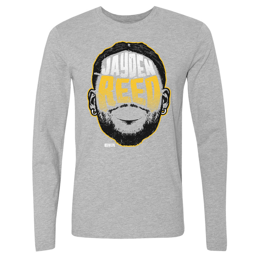 Jayden Reed Men's Long Sleeve T-Shirt | 500 LEVEL