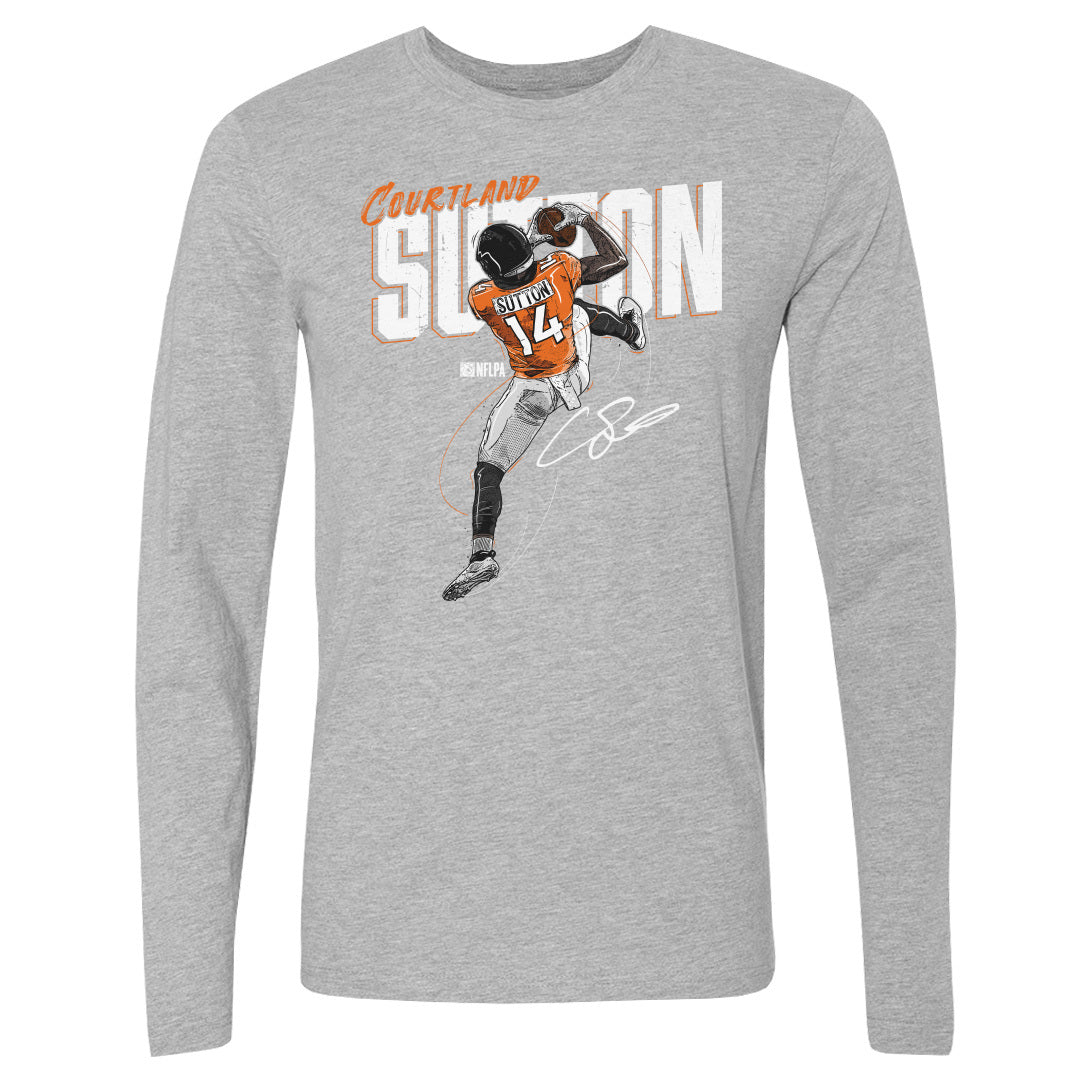 Courtland Sutton Men's Long Sleeve T-Shirt | 500 LEVEL