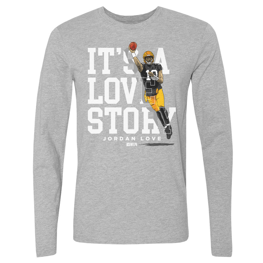 Jordan Love Men's Long Sleeve T-Shirt | 500 LEVEL
