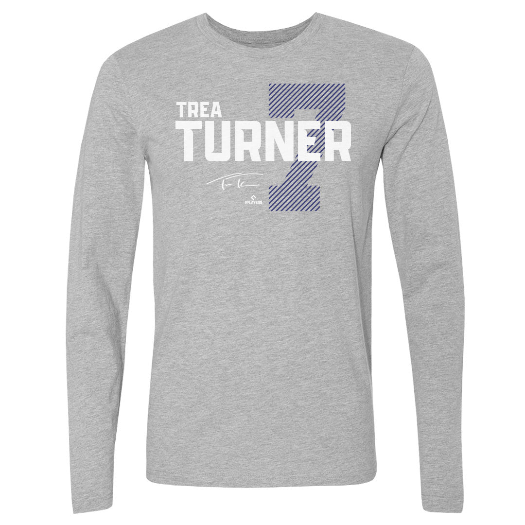 Trea Turner Men's Long Sleeve T-Shirt | 500 LEVEL