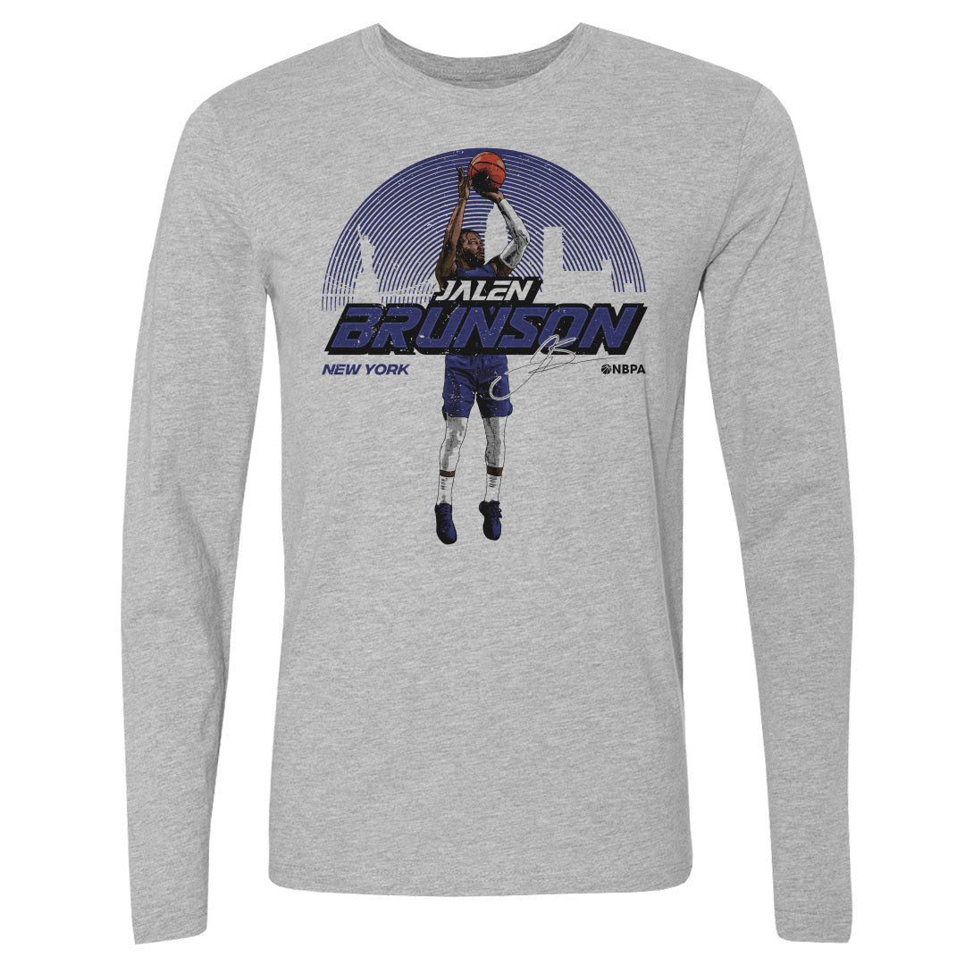 Jalen Brunson Men's Long Sleeve T-Shirt | 500 LEVEL