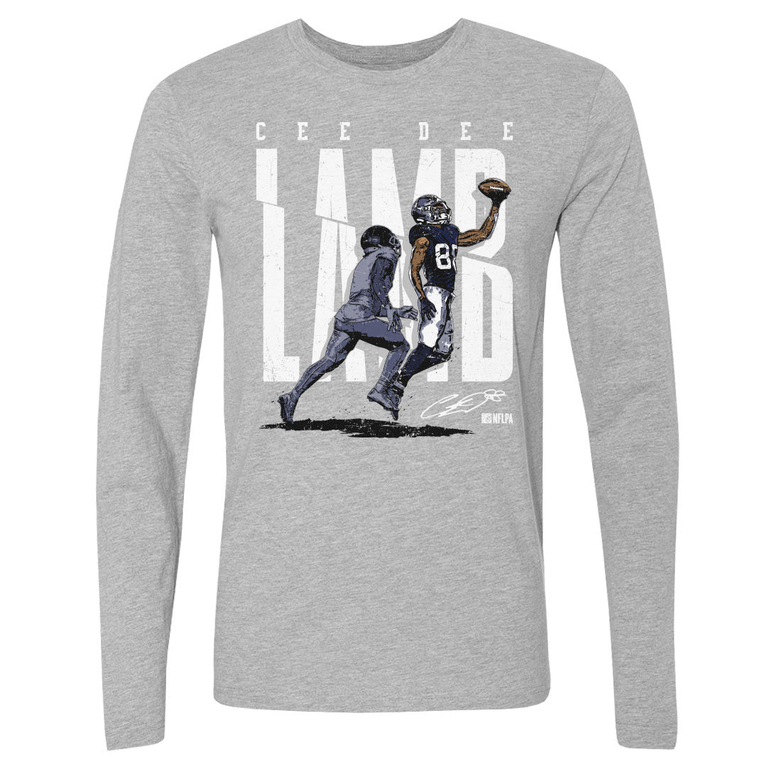 CeeDee Lamb Men's Long Sleeve T-Shirt | 500 LEVEL