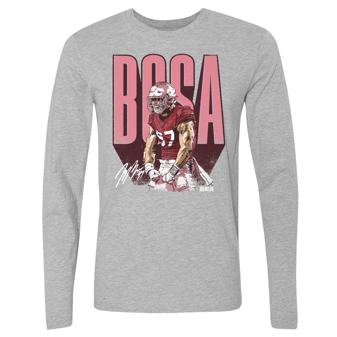 Nick Bosa Men's Long Sleeve T-Shirt | 500 LEVEL