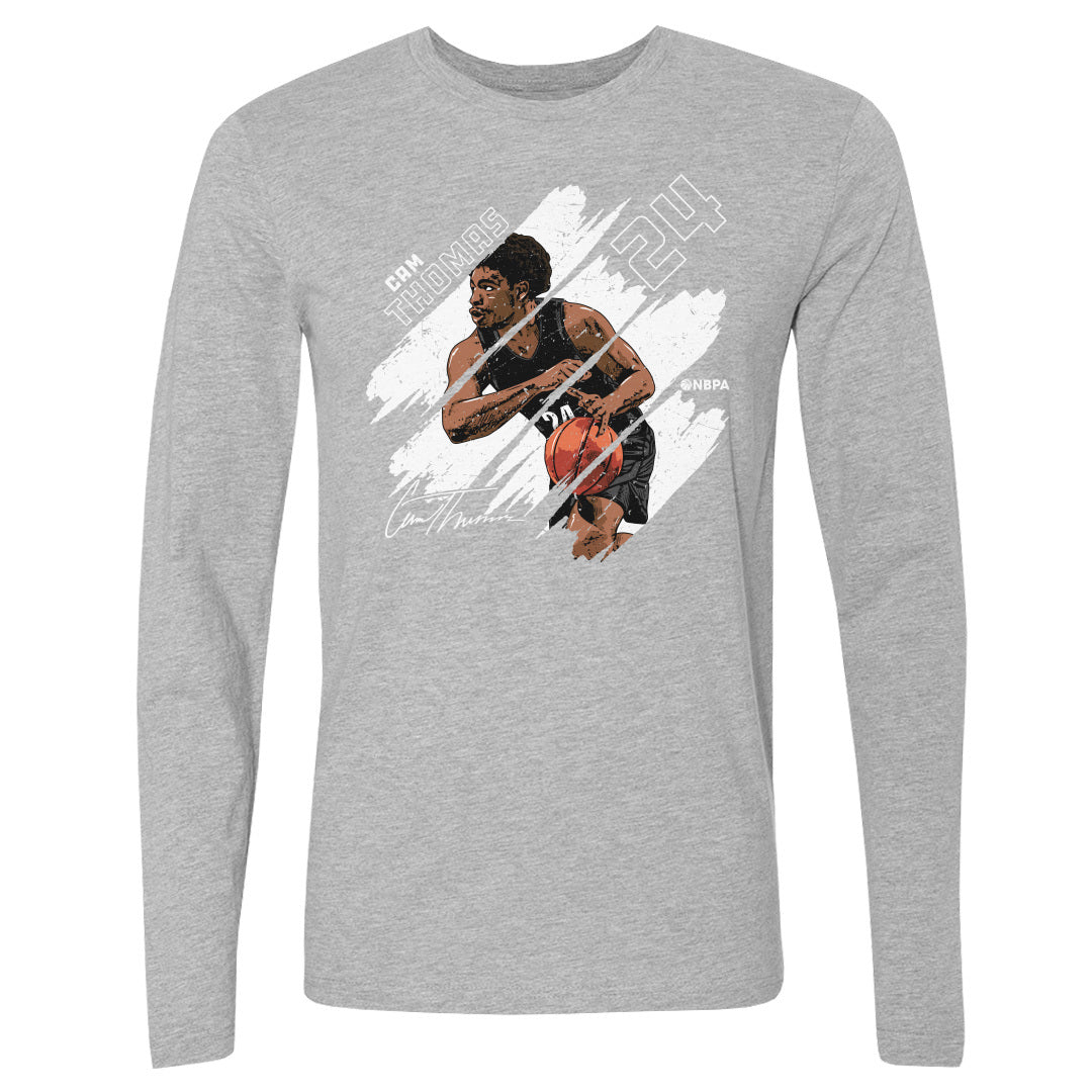 Cam Thomas Men's Long Sleeve T-Shirt | 500 LEVEL
