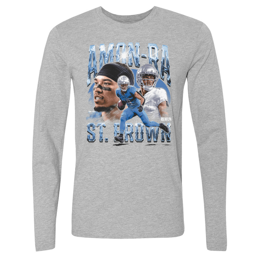 Amon-Ra St. Brown Men's Long Sleeve T-Shirt | 500 LEVEL