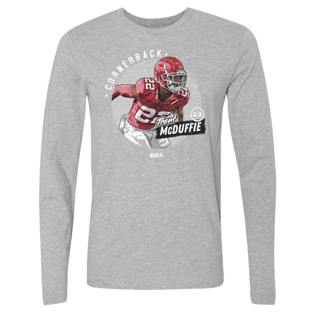 Trent McDuffie Men's Long Sleeve T-Shirt | 500 LEVEL