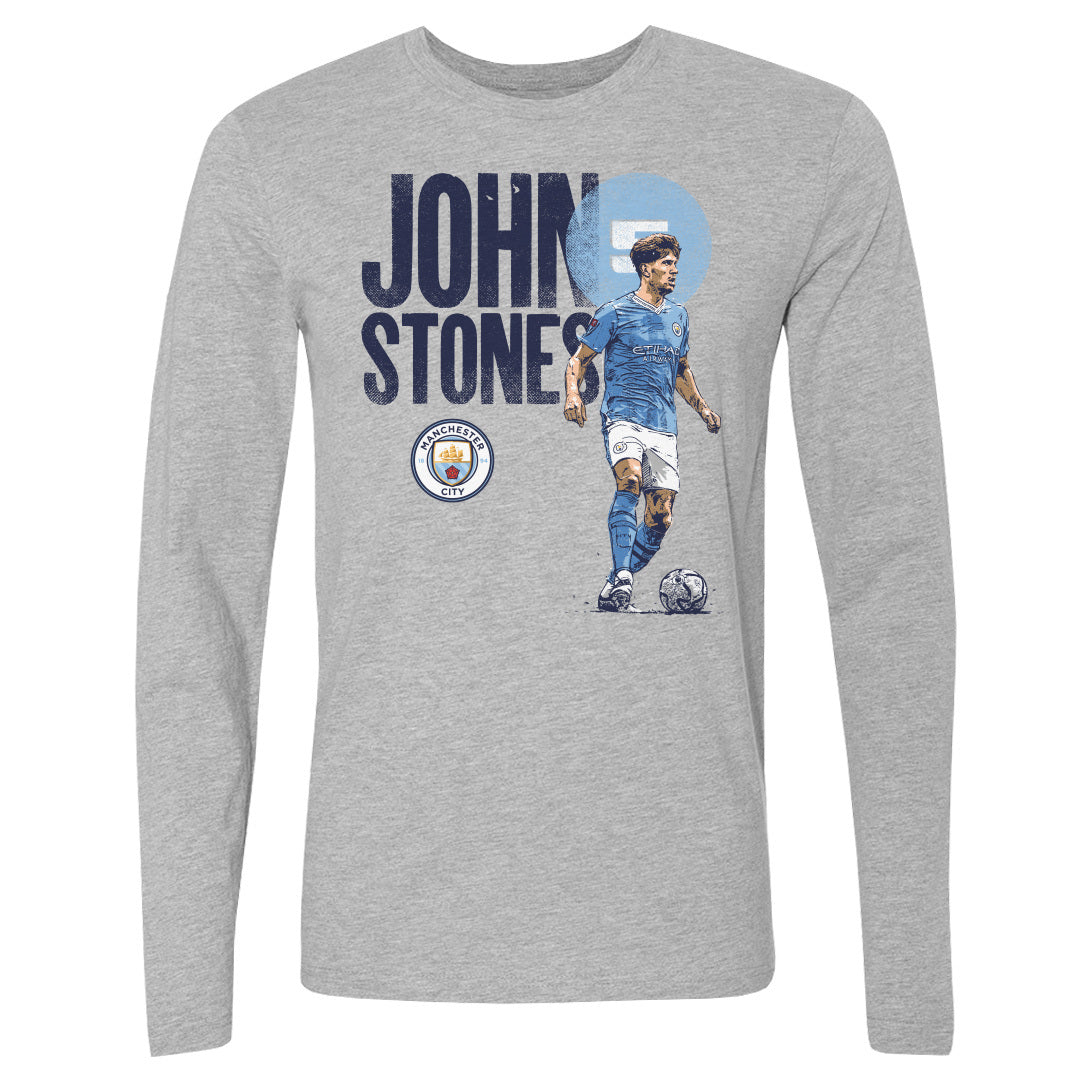 John Stones Men's Long Sleeve T-Shirt | 500 LEVEL