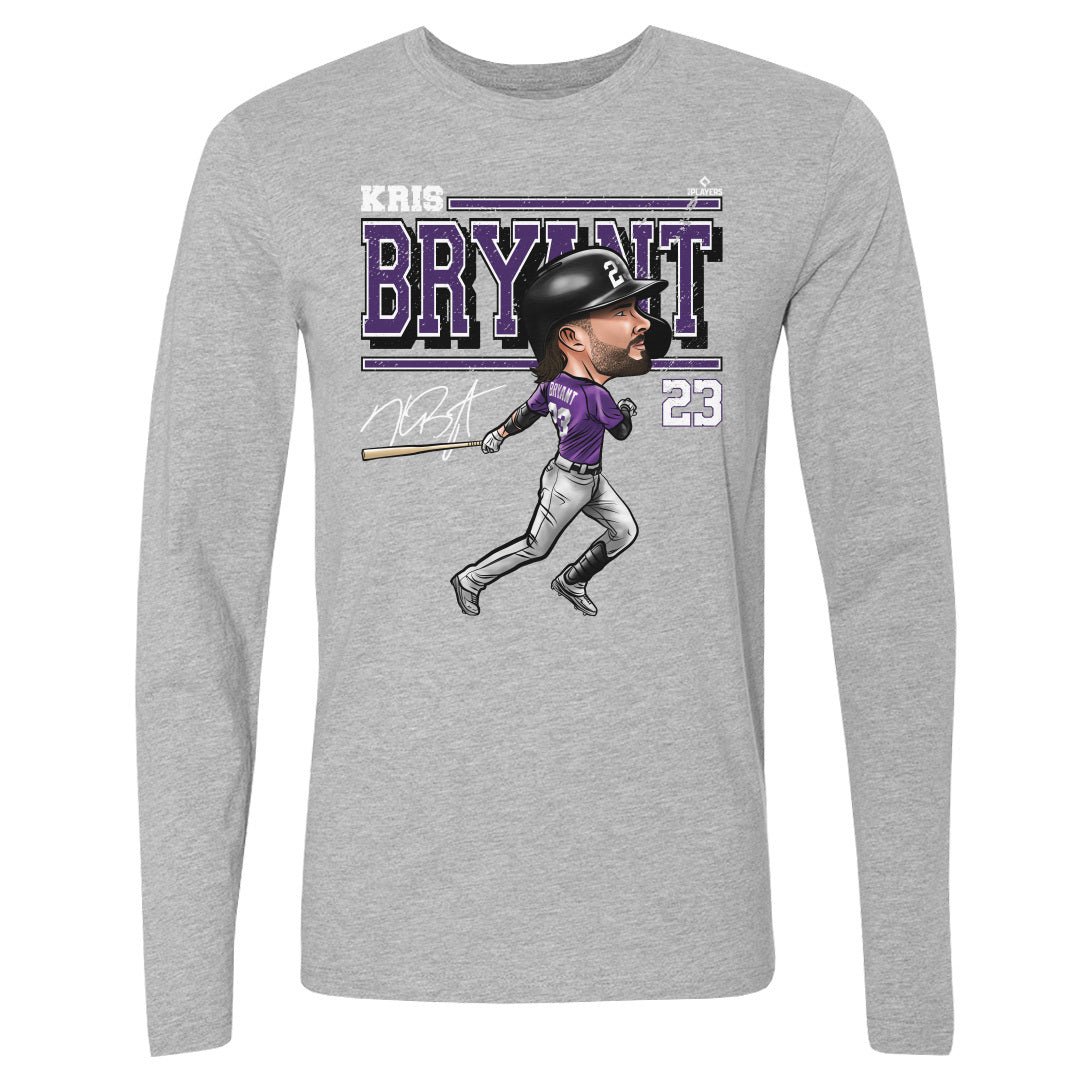Kris Bryant Men's Long Sleeve T-Shirt | 500 LEVEL
