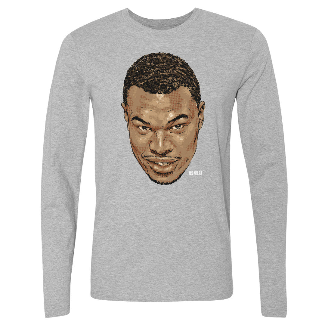 Tyree Wilson Men's Long Sleeve T-Shirt | 500 LEVEL