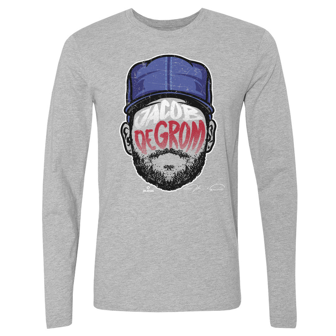 Jacob deGrom Men's Long Sleeve T-Shirt | 500 LEVEL