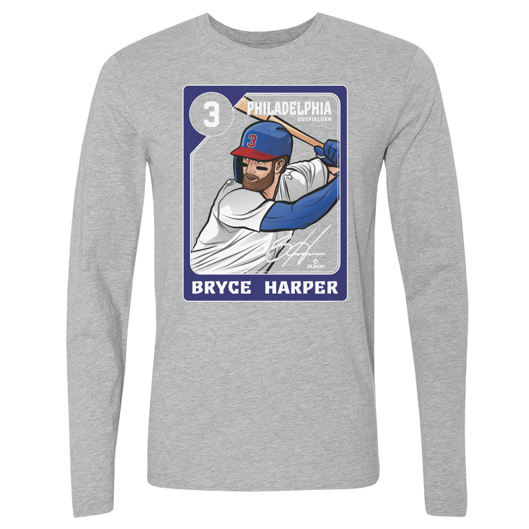 Bryce Harper Men's Long Sleeve T-Shirt | 500 LEVEL