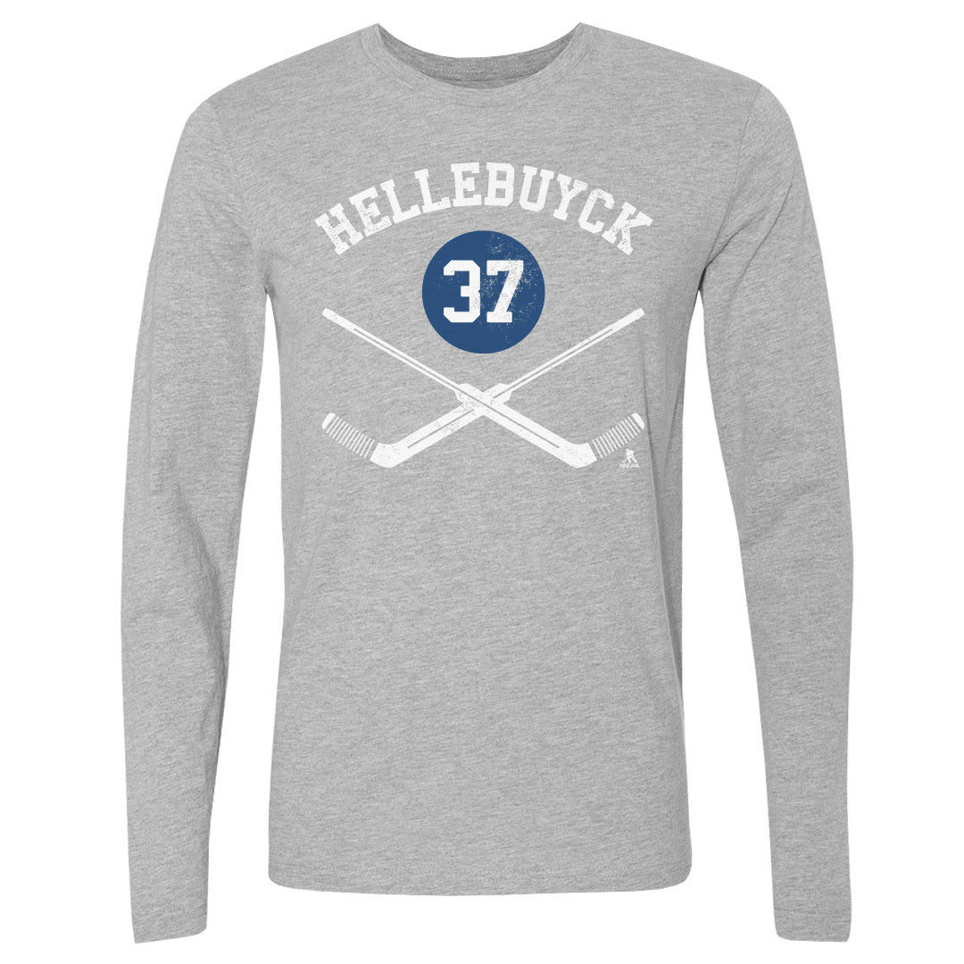 Connor Hellebuyck Men's Long Sleeve T-Shirt | 500 LEVEL