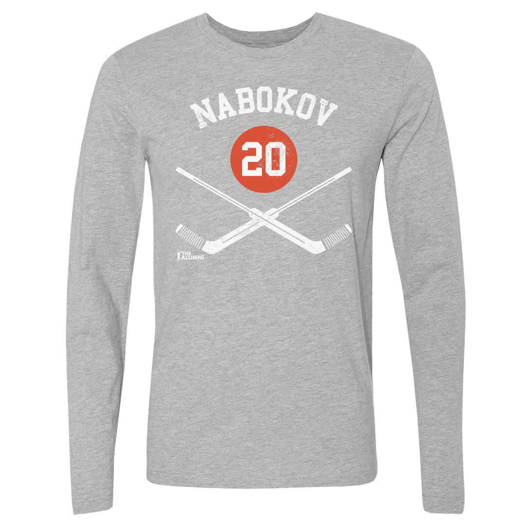 Evgeni Nabokov Men's Long Sleeve T-Shirt | 500 LEVEL