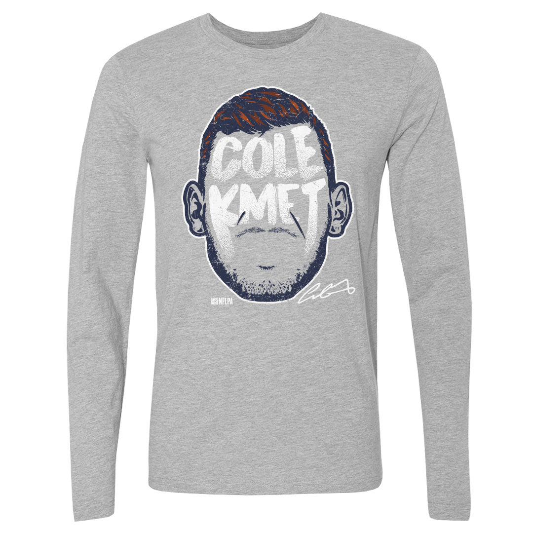 Cole Kmet Men's Long Sleeve T-Shirt | 500 LEVEL