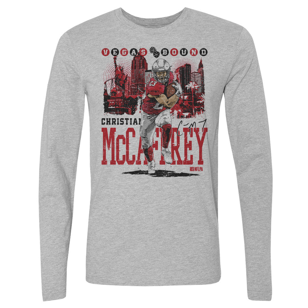 Christian McCaffrey Men's Long Sleeve T-Shirt | 500 LEVEL