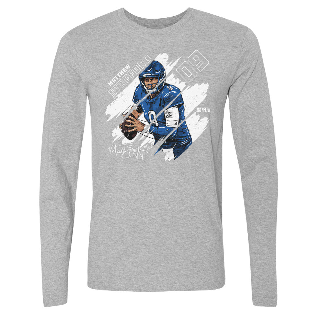 Matthew Stafford Men's Long Sleeve T-Shirt | 500 LEVEL