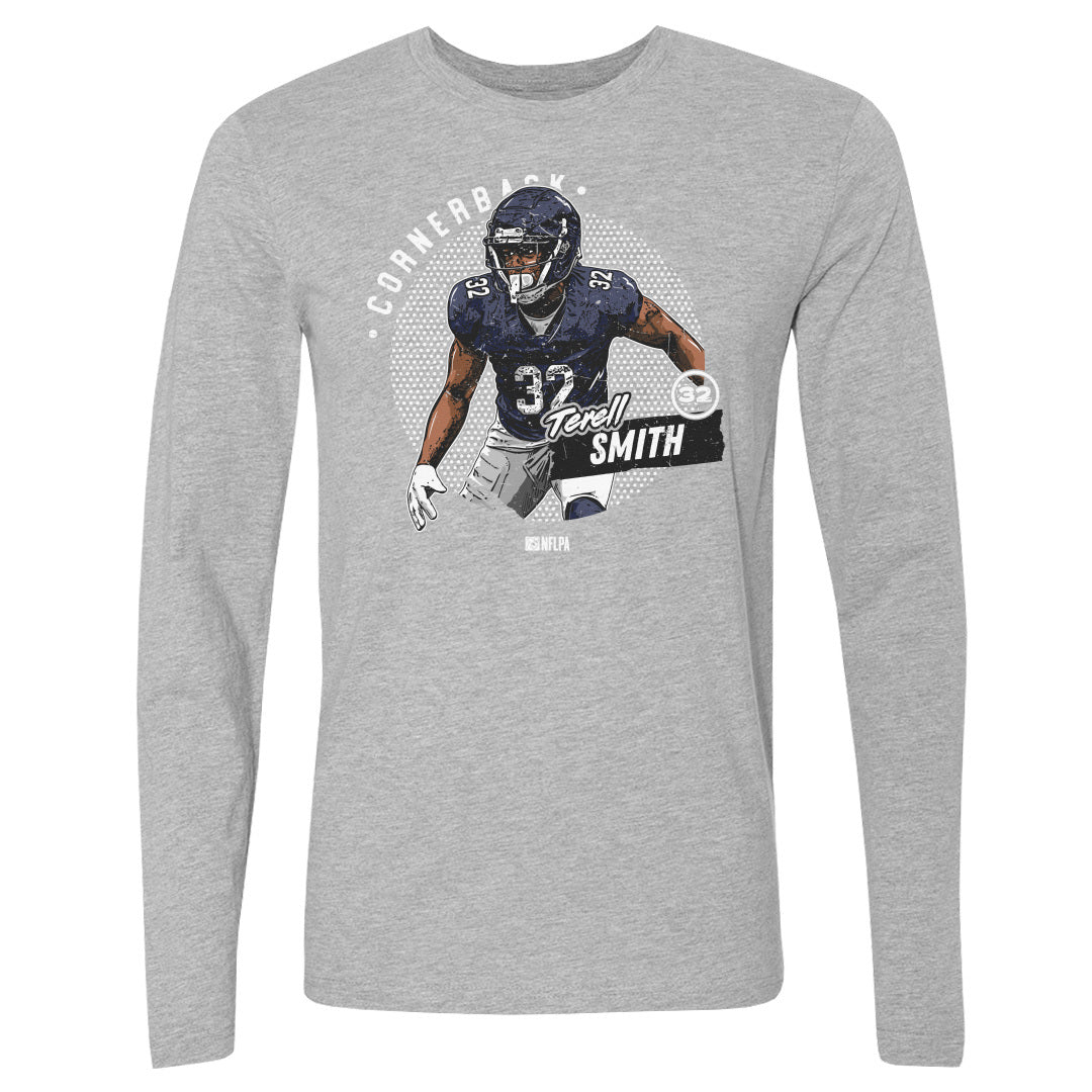 Terell Smith Men's Long Sleeve T-Shirt | 500 LEVEL