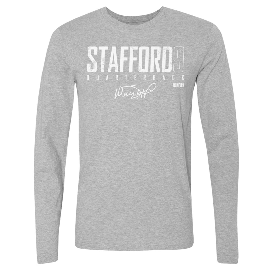 Matthew Stafford Men's Long Sleeve T-Shirt | 500 LEVEL