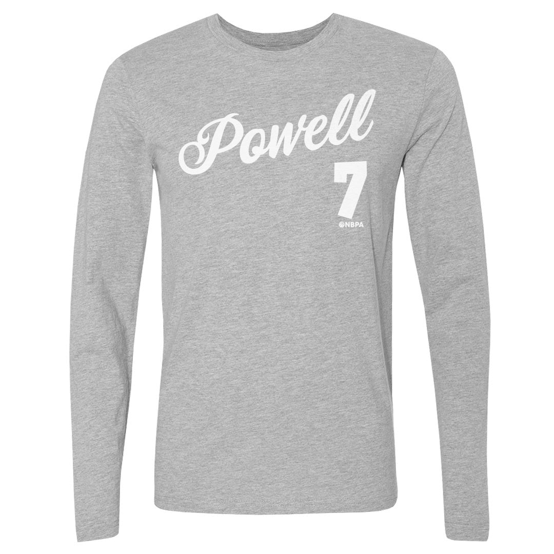 Dwight Powell Men's Long Sleeve T-Shirt | 500 LEVEL