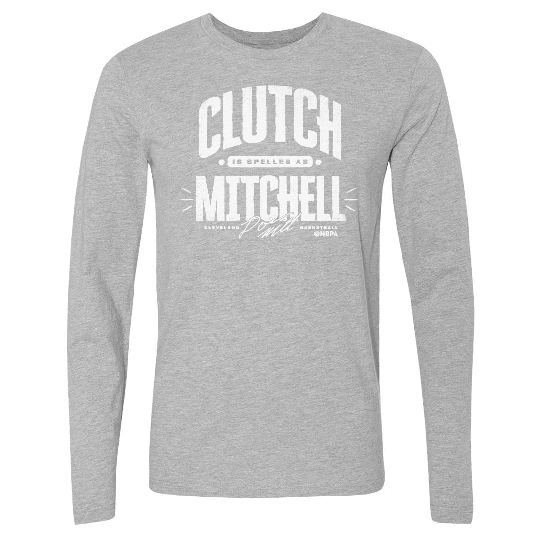 Donovan Mitchell Men's Long Sleeve T-Shirt | 500 LEVEL