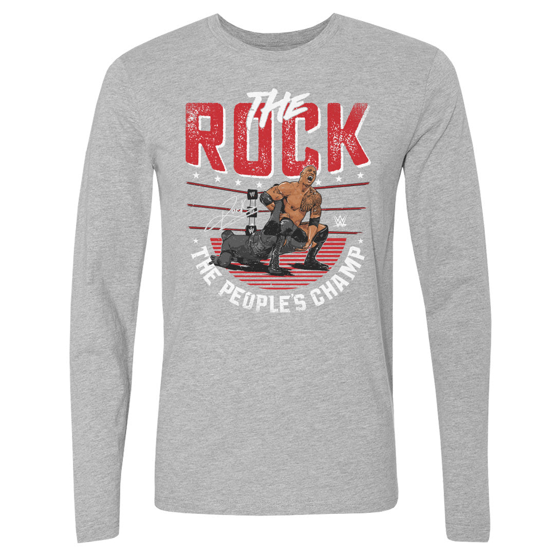 The Rock Men's Long Sleeve T-Shirt | 500 LEVEL